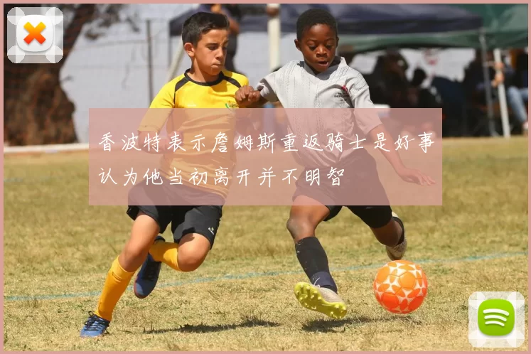 香波特表示詹姆斯重返骑士是好事认为他当初离开并不明智